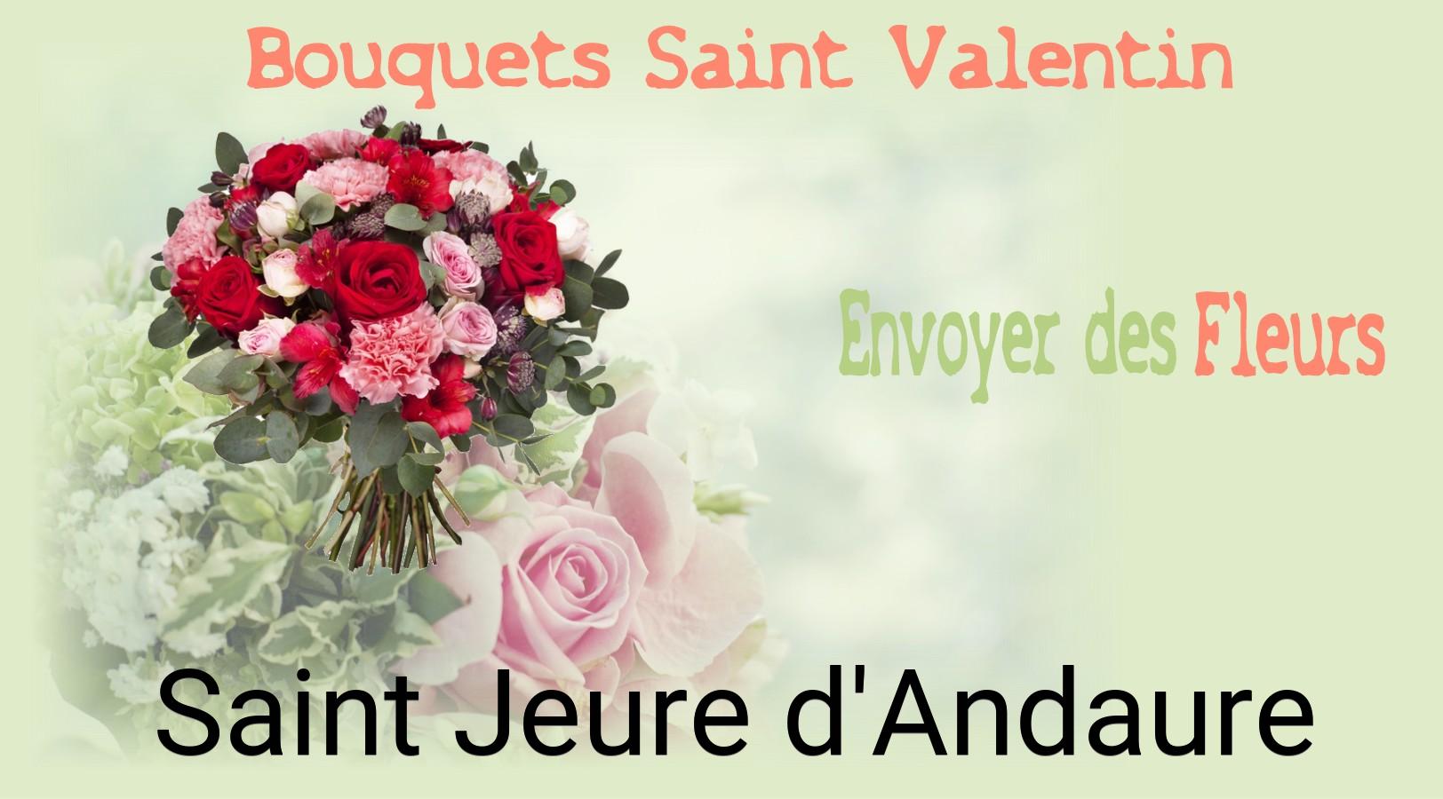 Roses de Saint-Valentin livrées à Saint-Jeure-d'Andaure
