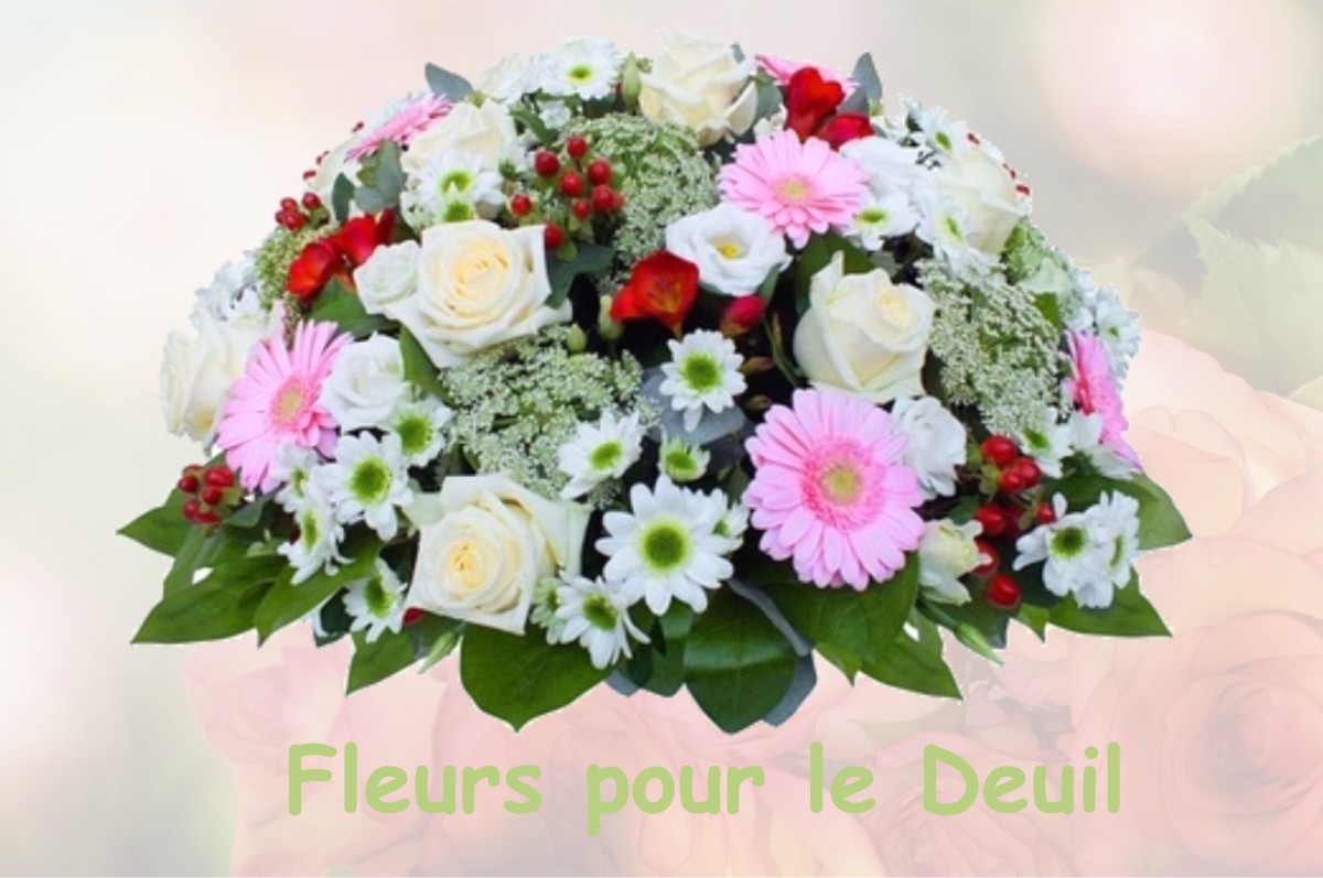 fleurs deuil SAINT-JEURE-D-ANDAURE